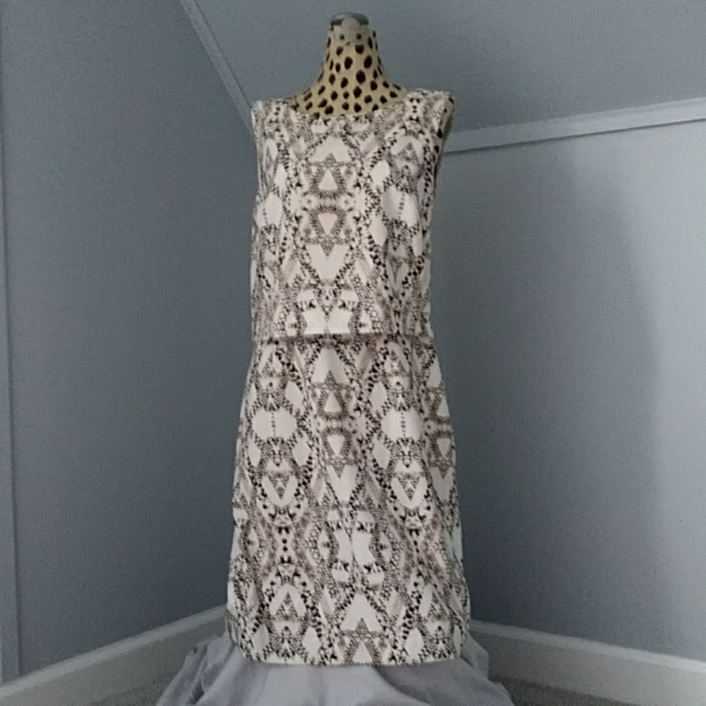 Stylish Geometric Banana Republic Dress
